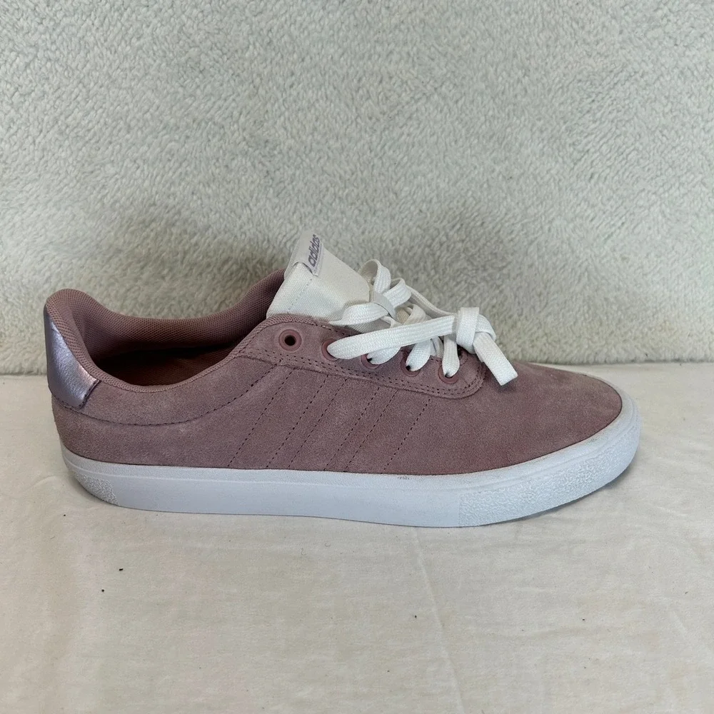 Adidas Vulcraid3r Skateboarding Shoes Magic Mauve Suede Womens 10 GW9181 NEW